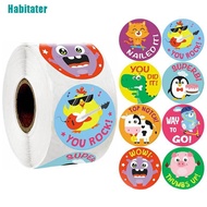 Roll of 500 Reward Stickers for Students