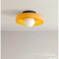 LED Ceiling Light Nordic Modern Memphis Bauhaus Dopamine French Retro Entryway Foyer Cloakroom Balco
