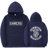 New Sons of Anarchy SAMCRO double-sided printed hoodie sweatshirt Men 39s women 39s fashion brand de