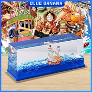 Cruise Ship Fluid Bottles One Piece Cruise Ship Desk Fluid Drift Floating Boat Bottle Ornaments