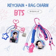 GANTUNGAN BTS Charm Bag | BTS Keychain | BTS keychain | KPOP Keychain | KPOP Keychain | ARTASTIC ART