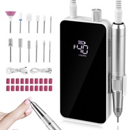 Electric Nail File 40000RPM Professional Rechargeable Nail Drill Cordless Nail E File Portable Efile