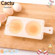 CACTUS Eggs Chicken Microwave Kitchen Tool Cooking Food Gadget 2 Eggs Baking Draining Egg Boiler