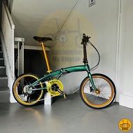 🪲 Crius Velocity 20” 𝗟𝗶𝗴𝗵𝘁𝘄𝗲𝗶𝗴𝗵𝘁 Shimano 10s 𝗠𝗥𝗧/𝗕𝘂𝘀-𝗙𝗿𝗶𝗲𝗻𝗱𝗹𝘆 Folding Bike Diwali Deepavali Goblin