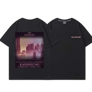 BLACKPINK Tour deadline Merchandise Short-Sleeved T-Shirt Letter Printing