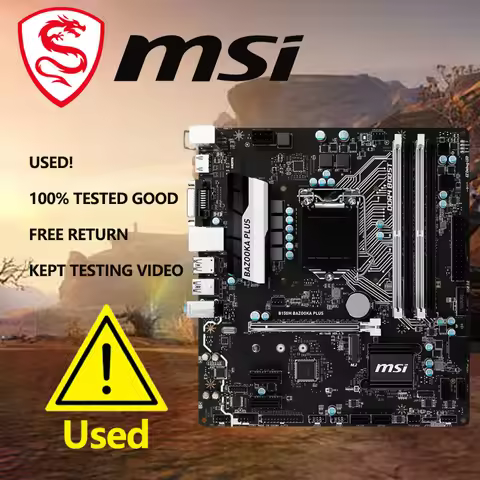 MSI B150M BAZOOKA PLUS LGA 1151 Intel B150 HDMI SATA 6Gb/s USB 3.1 Micro ATX Motherboards