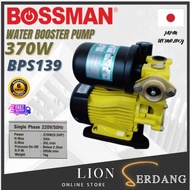 BOSSMAN 370W 0.5HP AUTO WATER BOOSTER PUMP ~BPS139 (SUPER VALUE PRODUCT) -  6 Months Local Warranty