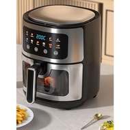 Household Commercial Multifunctional Smart 8L Large Capacity Visual Air Fryer French Fries Electric 