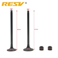 RESV for Suzuki GS125 EuroII GN125H/F GN125-2/2D/2F EN125 GZ125HS Valve Intake Exhaust Stem Valve Oi