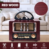 【NEW】Classic FM Radio Rechargeable Bluetooth USB TF Card Mp3 Music Player Receiver Wireless Speaker