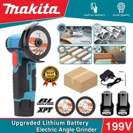 Makita Electric Angle Grinder Mini Angle Grinder Portable Cordless Angle Grinder Lithium Battery