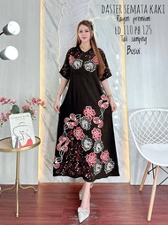 Batik Usman - Terbaru Daster Semata Kaki - daster kekinian - daster busui - daster twill rayon - das