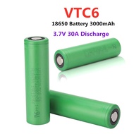 Li Ion Battery 18650 100% 3.7v 3000 Mah Rechargeable For Sony 18650 Vtc6 3000mah