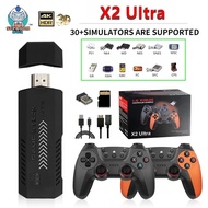 X2 Ultra Video Game Stick Game Console 2.4G Controller 4K 30000 Games Retro Games Christmas GiftHT99