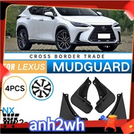 【A-NH】Car Mudflapor for Lexus NX NX260 NX350H 2022 Fender Mud Guard Flap Splash Flaps Mudguards Acce