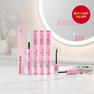 Cluster Eyelash Bond and Seal, a 2-in-1 lash glue and sealant (5ml black glue + 5ml clear).  Cluster