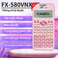 Máy Tính Khoa Học Casio FX-580VNX Chính Hãng – 521 Tính Năng Màn Hình Tiếng Việt Học Sinh Sinh Viên 