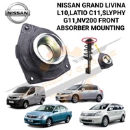 NISSAN GRAND LIVINA L10,LATIO C11,SLYPHY G11 & NV200 FRONT ABSORBER MOUNTING
