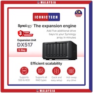 Synology DX517 5-Bay Expansion Enclosure For the DS920+ DS923+ DS1522+ DS1621+ DS1821+