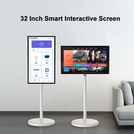《KL 》21.5 24 27 32 inch Portable TV HD Smart Interactive Touch Wireless Mobile Rechargeable  touch s
