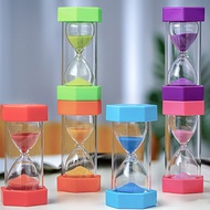 LOMC|Hourglass Sand Timer Colorful Sand Clock Set 5 Minutes Sand Watch Hour Sandglass