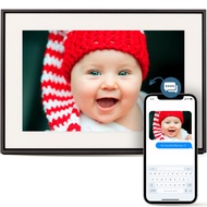 Digital Photo Frame, 10-Inch Display - The Only Wifi Digital Picture Frames to Text Message Photos D