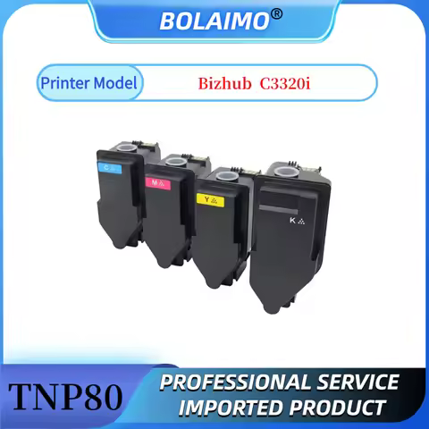 1PCS TNP80 Bizhub C3320i Toner Cartridge For Konica Minolta Japan Compatible Copier Toner