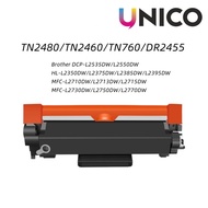 TN2480/TN2460/TN760 Toner/Drum DR 2455 Compatible Brother Printer DCP-L2535DW/L2550DW HL-L2350DW/L2375DW/L2385DW/L2395DW MFC-L2710DW/L2713DW/L2715DW MFC-L2730DW/L2750DW/L2770DW