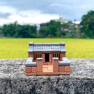 【DIY材料組合包】小庭院/小磚塊模型/迷你紅磚/台灣傳統築