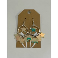 Lovisa Star Iredescent Hoop Silver Earring