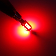 หลอดไฟ LED T10 24SMD 3030 CANBUS สำหรับรถยนต์ แสงสว่างสูง สีสันหลากหลาย