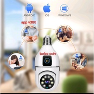 New Ip Camera V380 8MP CCTV Auto Tracking Dual Lens CCTV Wireless