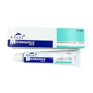 Axcel Miconazole 2% Broad-Spectrum Topical Antifungal Cream, 15g for Ringworm, Athlete’s Foot & Jock