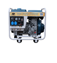 Fortem Fitness-BISON เครื่องปั่นไฟดีเซลพร้อมเชื่อม 4.5 กิโลวัตต์ รุ่น DGB-6500CXE-W สินค้าคุณภาพดี