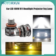 【Harga sepasang! ! !Super terang 50W ] 2 buah lampu LED H11 H8 H16 FOGLAMP proyek proyektor mini las