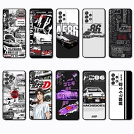 for 3c Samsung A32 A33 A34 A35 A40 A40S A41 A42 AE 86 Soft black TPU case