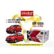 OSUKA - Perodua Axia 2017y" - 2022y" Bezza 1.0L Engine Mounting Kit Set Auto &amp; Manual Engine Mounting [1set X 3pcs]