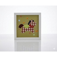 Photo Frame Cute Horse Auspicious Year Enhance The Of The