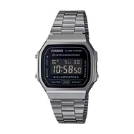 Casio General Vintage Digital Stainless Steel Strap Unisex Watch A168WGG-1BDF