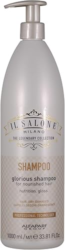 Il Salone Milano Professional Glorious Shampoo for Dry to Damaged Hair - Nourishes, Restores and Add