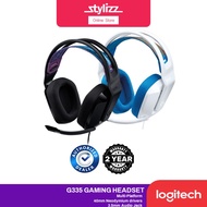 LOGITECH G335 LIGHTWEIGHT WIRED GAMING HEADSET - PLUG AND PLAY, COMFORTABLE SUSPENSION HEADBAND, MUL