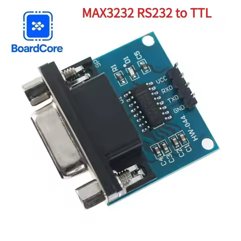 MAX3232 RS232 To TTL Serial Port Converter Module Female DB9 Connector MAX232 Chip for Arduino