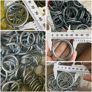 Iron ring size 4-5-6cm thick, 5mm thick for making swings, hammock rings, handmade accessories