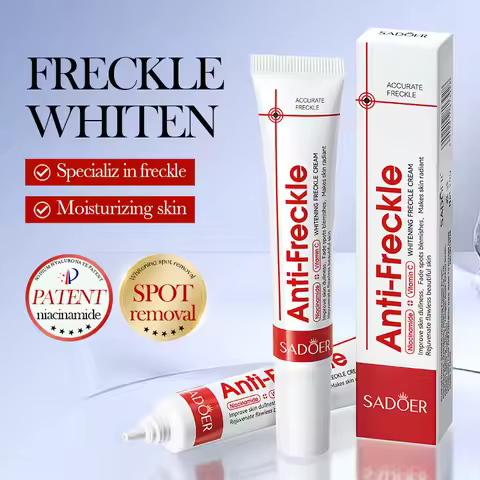 SADOER Anti Freckle Cream Face Brightening Creams Spot Removing Anti-aging Moisturizing Freckles Rem