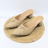 HS Sandal Heels BARBARA Sandal Wanita Slip-On Graceful Wedding