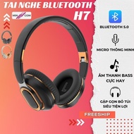 MinCom Wireless Bluetooth Earphone Ziyou H7 Super Soft Ear Pads, Tight Bass, Great for Listening to 