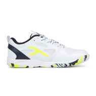 Hundred Mens Galaxy 2 Badminton Shoes (White/Navy/Lime) - Sports Direct