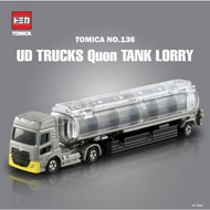 TOMICA LONG UD TRUCKS QUON TANK LORRY TAKARA TOMY 136 DIECAST CAR TANK TRUCK LORI LORY TRUCK TANK GI