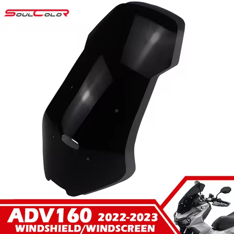 Motorcycle Touring Accessories Visor Windshield Windscreen Fit For ADV150 ADV160 ADV 160 22-25 ADV-1