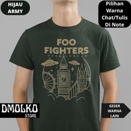 Foo Fighters 9kaos band | Music T-shirt Size S - 7XL | Adult T-shirts and Children's T-shirts | Big 